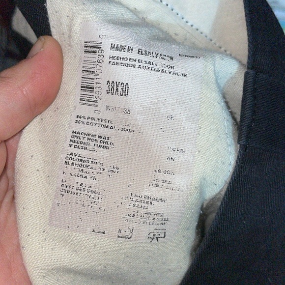 Dickies men’s black original work pants 38x30 dressy nice work pants classic - Picture 4 of 14